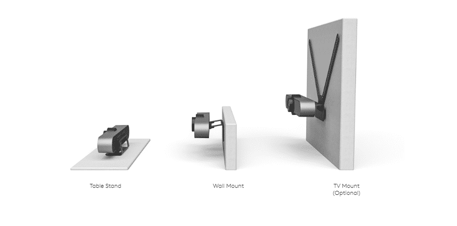 Table Stand Wall Mount